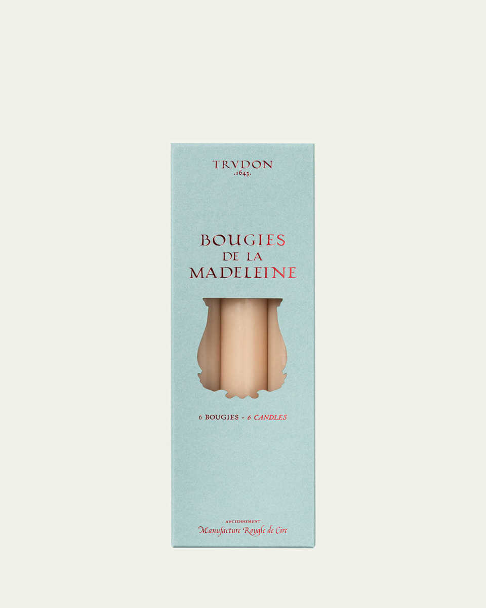 Madeleine Taper Candles, Set of 6